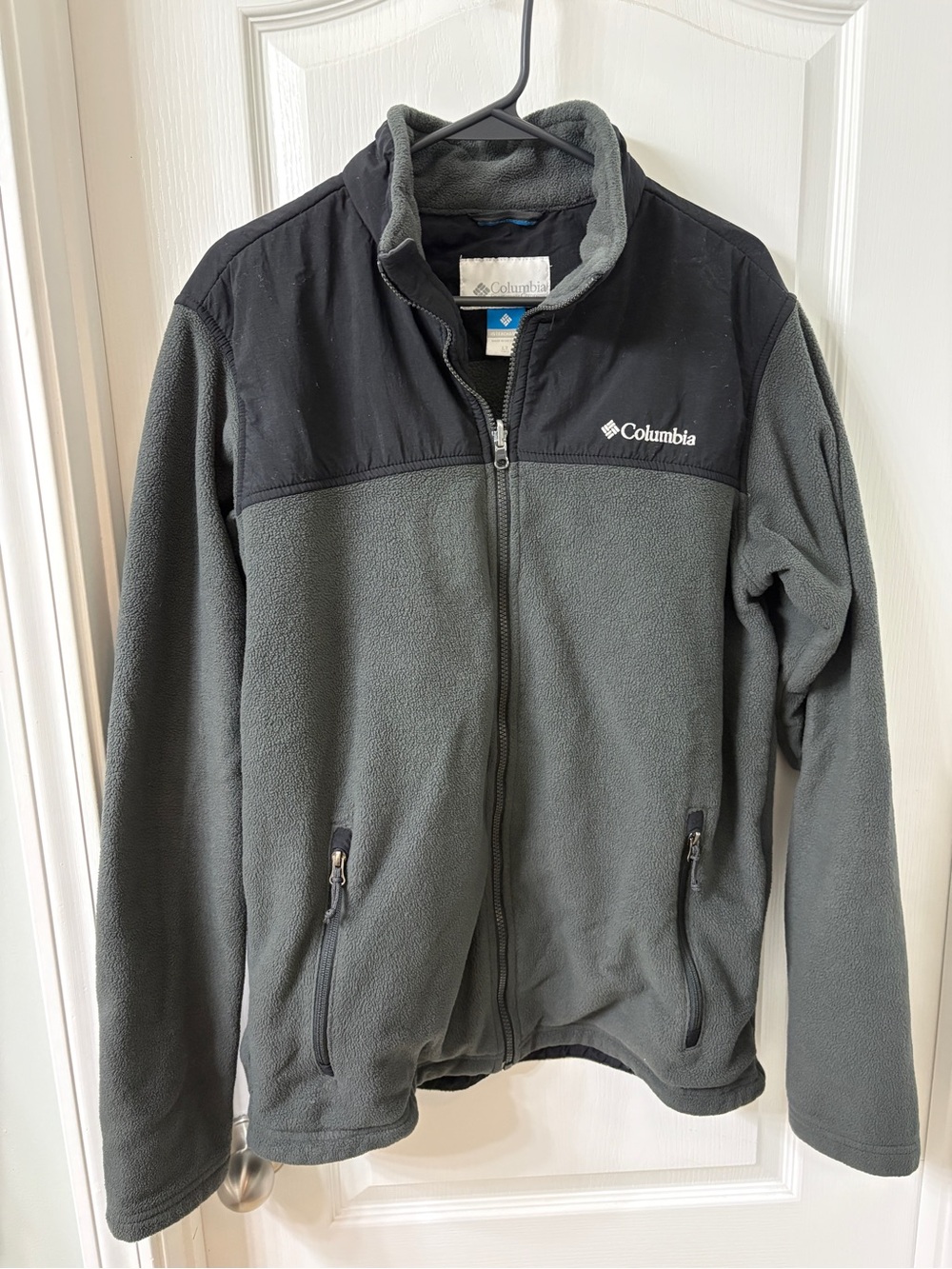 Men's Columbia Bugaboo Interchange Gray Fleece Jacket Size Large Tall